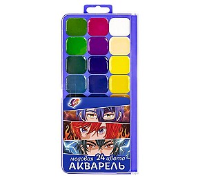 Acuarela Luci 24 culori Anime
