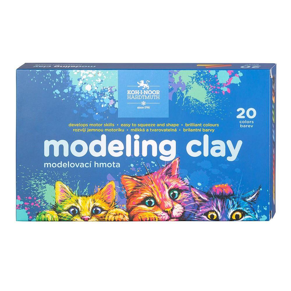 Пластилин K-I-N V01315S2010KS, 20 цветов 400 гр