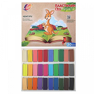 Plastilina LUCI 30 culori, 450 gr. ZOO