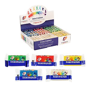 Plastilina Klassika 5 culori 30 bucati x 50 gr