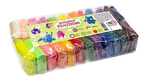 Plastilina aerata Luci 24 culori, 240 gr