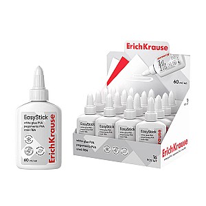 Adeziv PVA, ErichKrause EasyStick 48723, 60 gr.