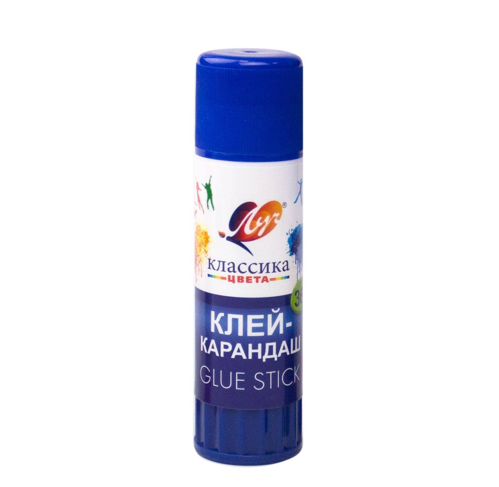 Клей-карандаш ЛУЧ ПВП 36 гр., Классика