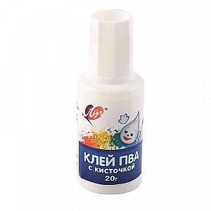 Adeziv lichid PVA Luci, 20 gr., cu pensula