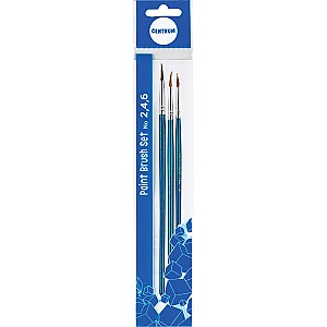 Set pensule 80657, 3 bucati, par aspru: 2;4;6