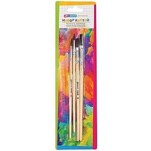 Set pensule ponei Artspace, 4 bucati:2;3;4;6