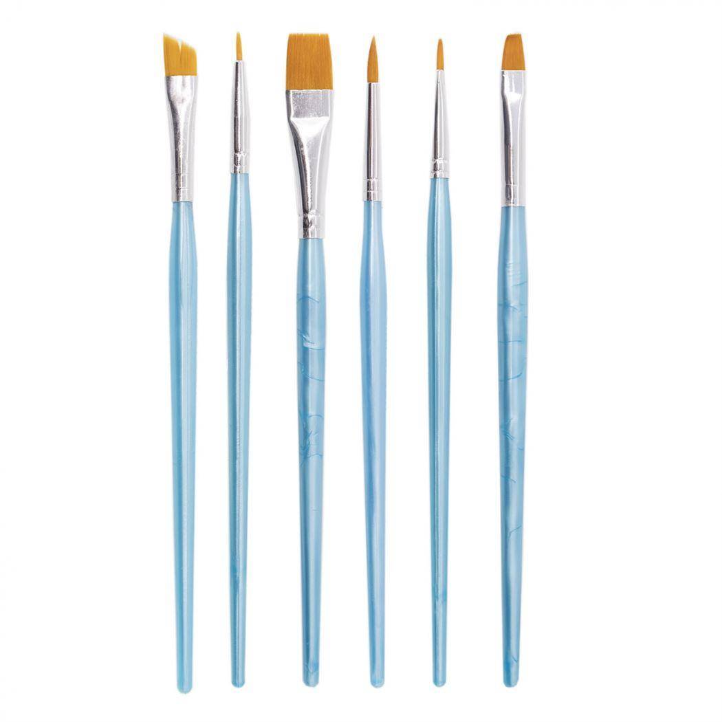 Set pensule 83097-6YL, 6 bucati: 2;2;4;4;8;8