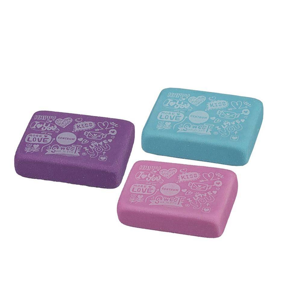 Ластик Centrum 80970 прямоугольная, ассорти