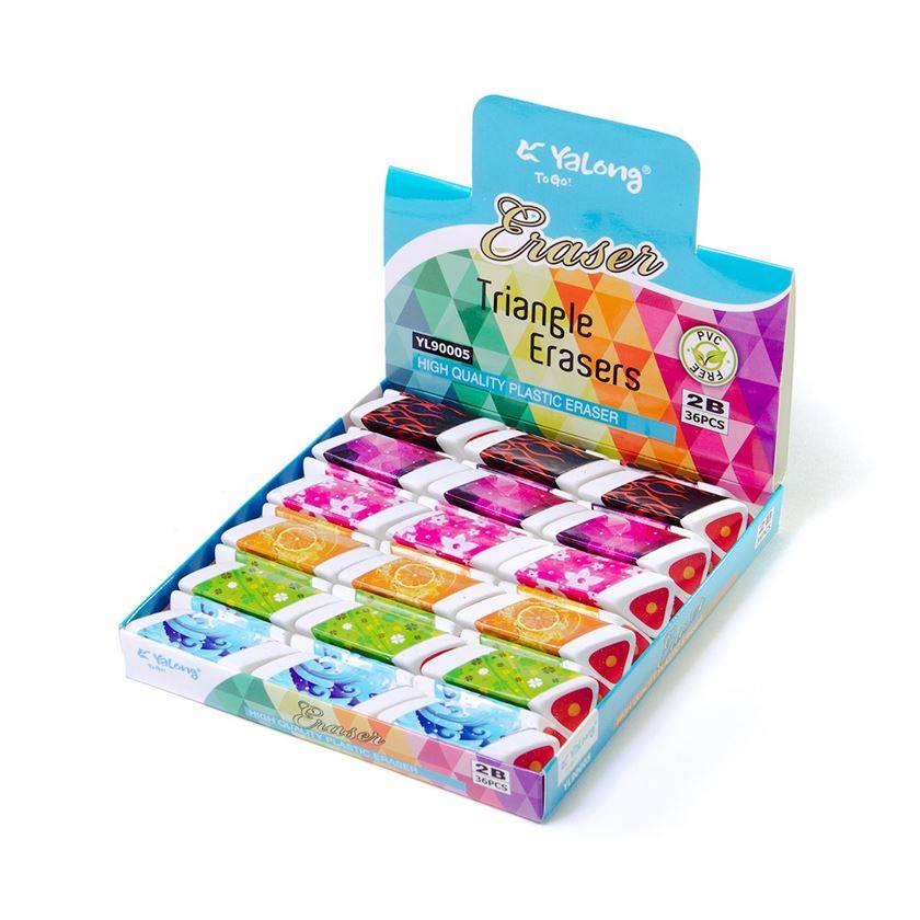 Ластик Yalong 90005, треугольная