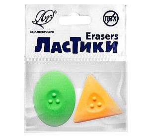 Set radiere Geometrie, fluorescente, 2 bucati