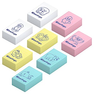 Radiera Berlingo BlC00150 Animals, dreptunghiulara