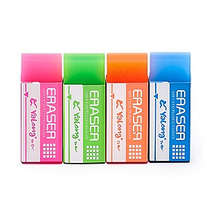 Radiera Yalong 16010YL, dreptunghiulara, asortata