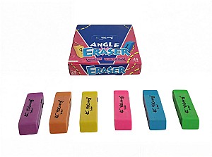 Radiera Yalong 221531YL dreptunghiulara, asortata