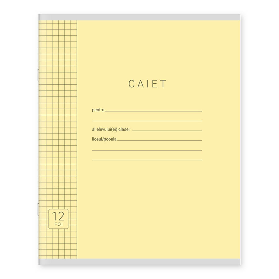 Caiet  12 foi patratele 125067
