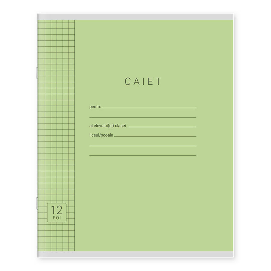 Caiet  12 foi patratele 125067