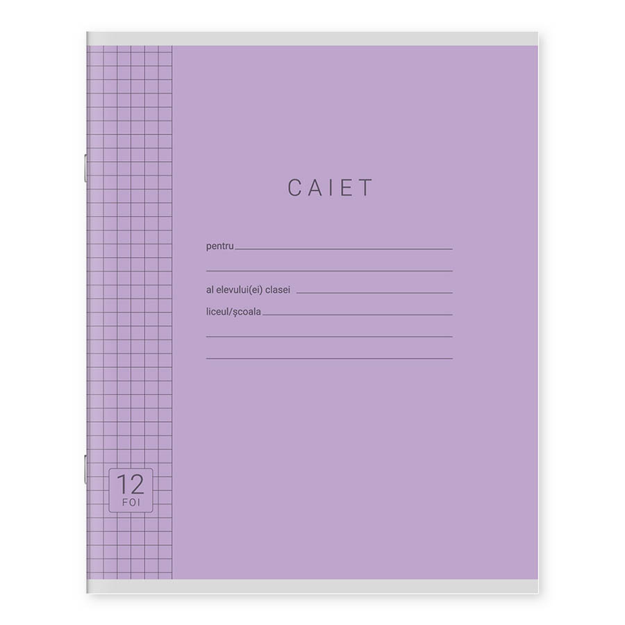 Caiet  12 foi patratele 125067