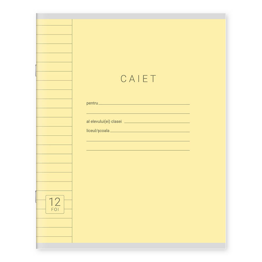 Caiet  12 foi linie 121067