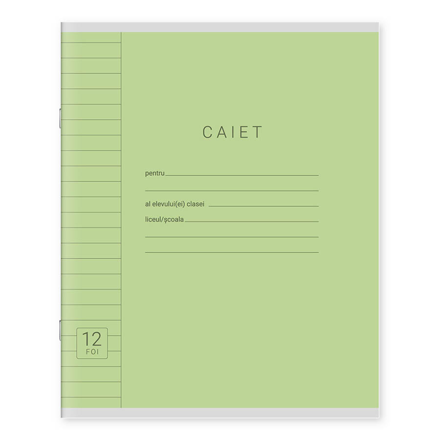 Caiet  12 foi linie 121067