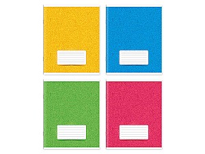 Тетрадь 12 листов, клетка, лак, 12573