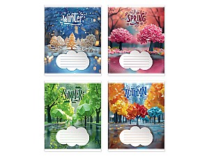 Тетрадь 24 листов, клетка, 245050