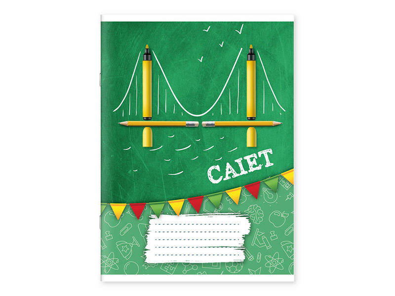 Caiet  24 foi EURO patratele 24589-E