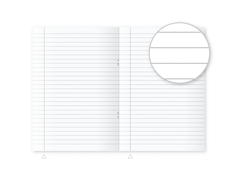 Caiet  24 foi EURO linie 241072-E