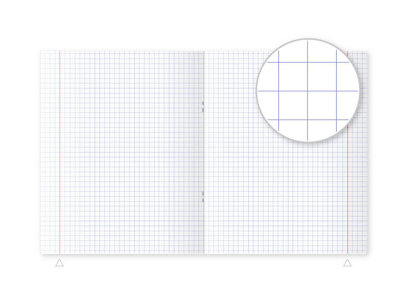 Caiet 48 foi, patratele, 485059
