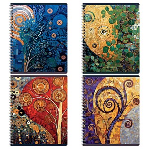 Caiet 48 foi patratele spirala, laminare mat 58424