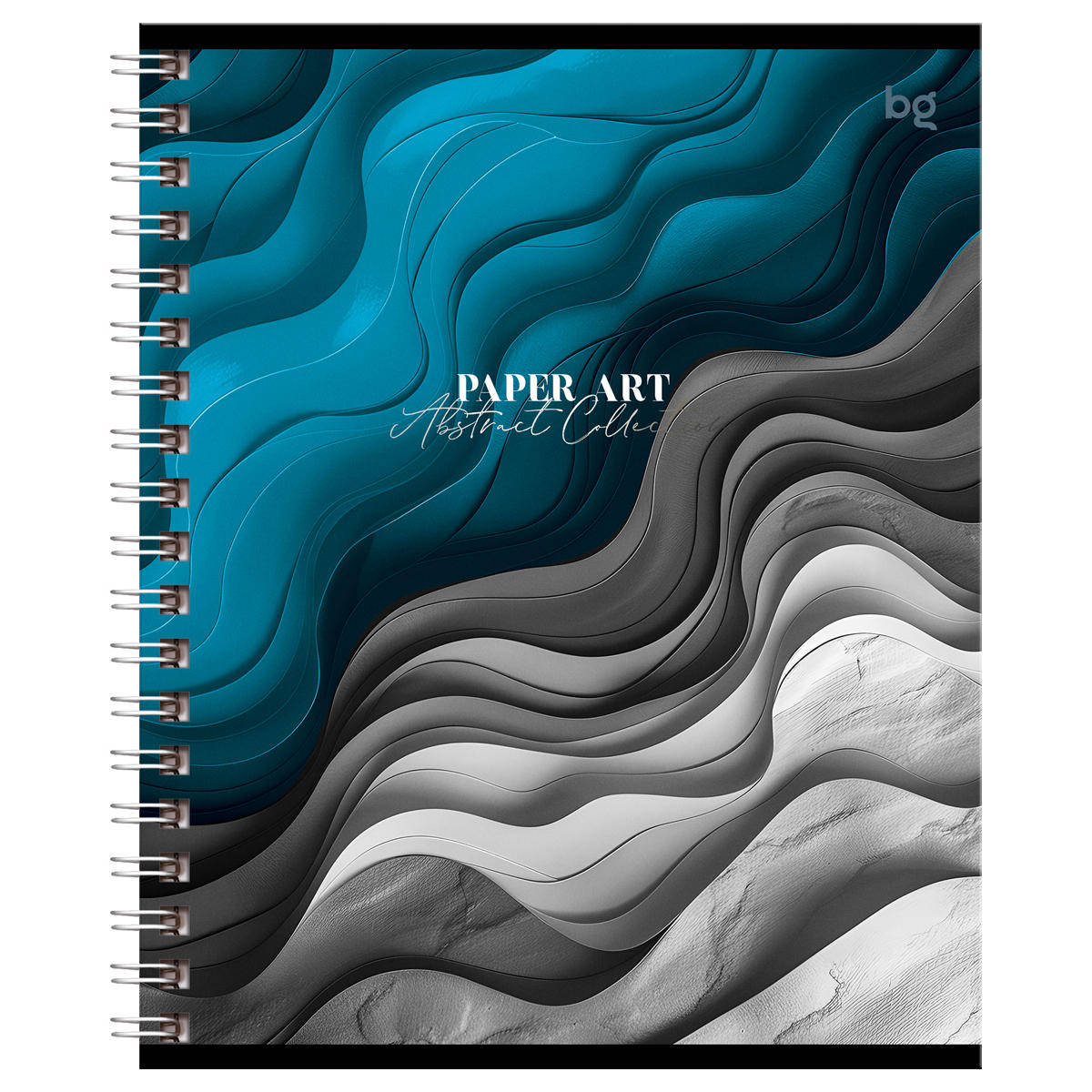 Caiet 80 foi patratele, spirala, lac selectiv 08556 laminare mat