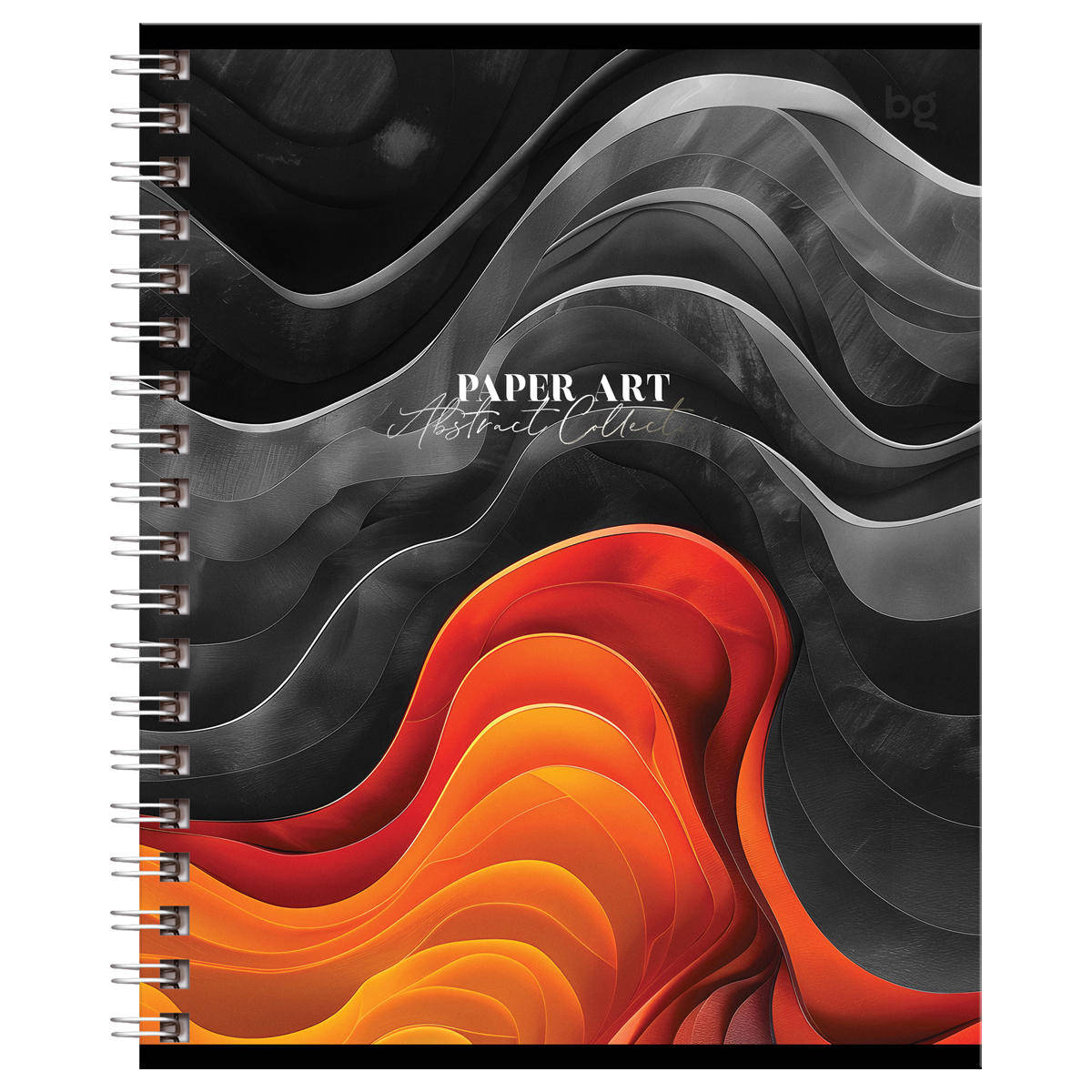 Caiet 80 foi patratele, spirala, lac selectiv 08556 laminare mat