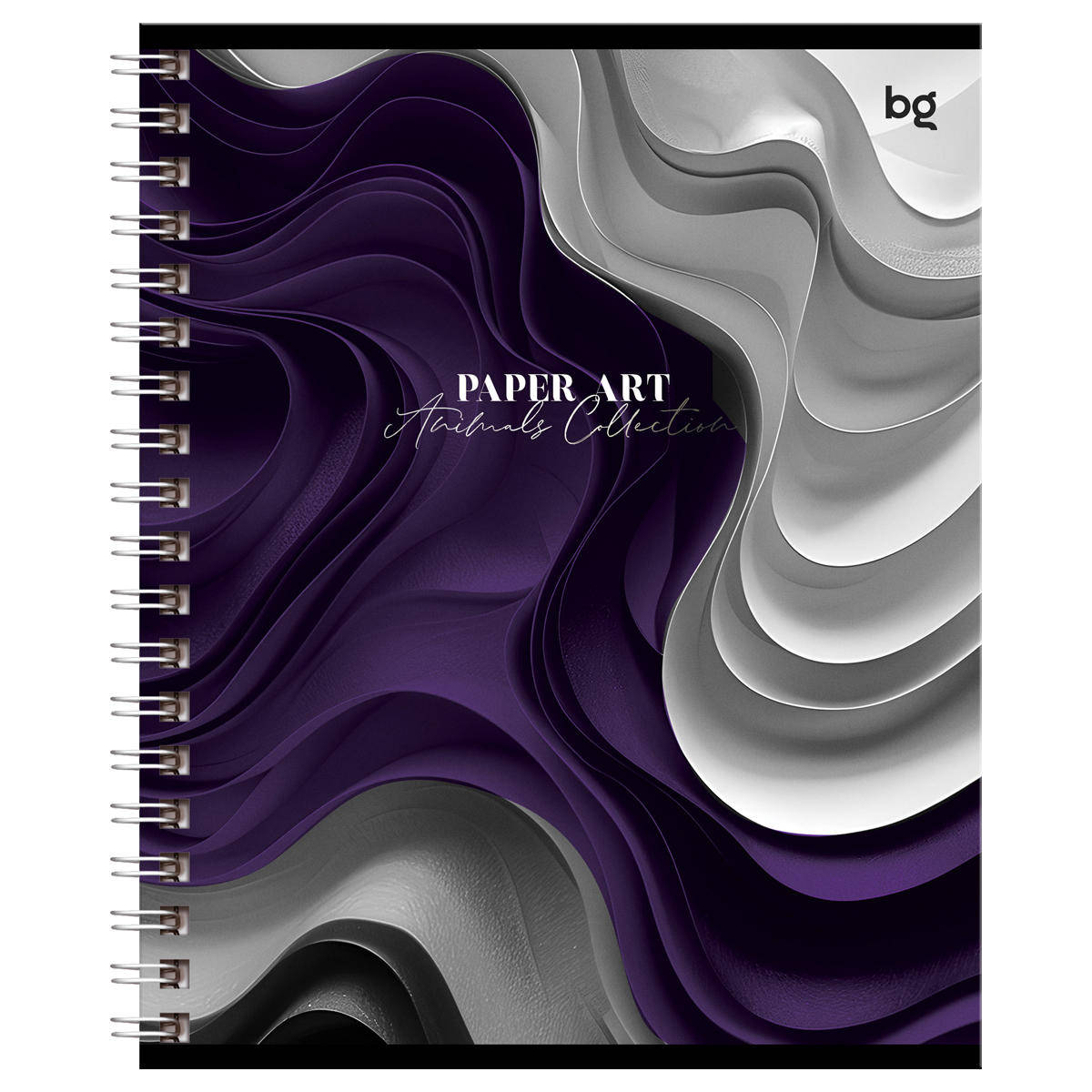 Caiet 80 foi patratele, spirala, lac selectiv 08556 laminare mat