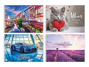 Album pentru desen, 30 foi, cu spirala