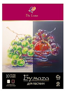 Mapa pentru pastel LUCI A3 10 foi 2 culori, DeLuxe