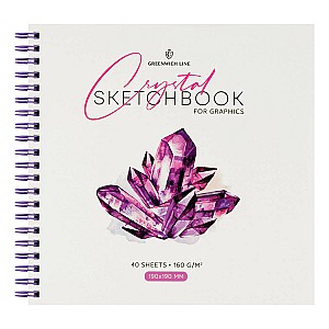 Sketchbook 190*190mm 40 foi 45787 pe spirala 160gr