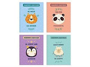 Agenda scolara 02CT, coperta tare