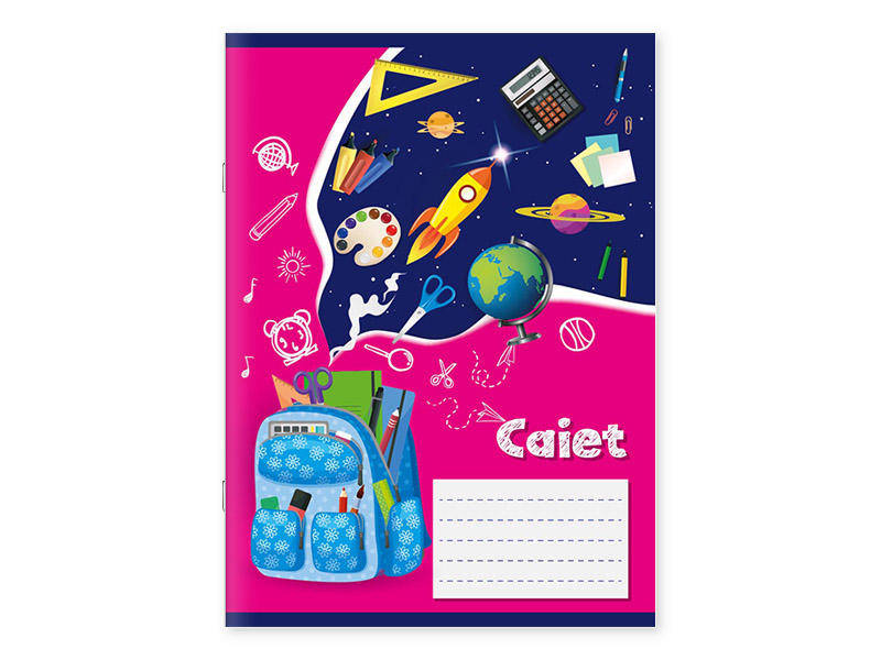 Caiet  24 foi EURO linie oblica deasa 24788-E