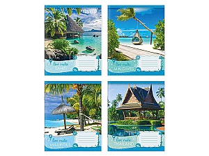 Caiet 60 foi, patratele, lac, 605012