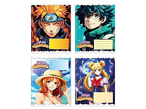 Тетрадь 12 листов, линия, 121024