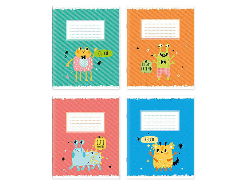 Тетрадь 12 листов, линия, 121028