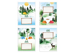 Тетрадь 24 листов Евро частая косая 247045-Е