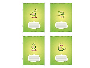 Тетрадь 24 листов Евро частая косая 247046-Е