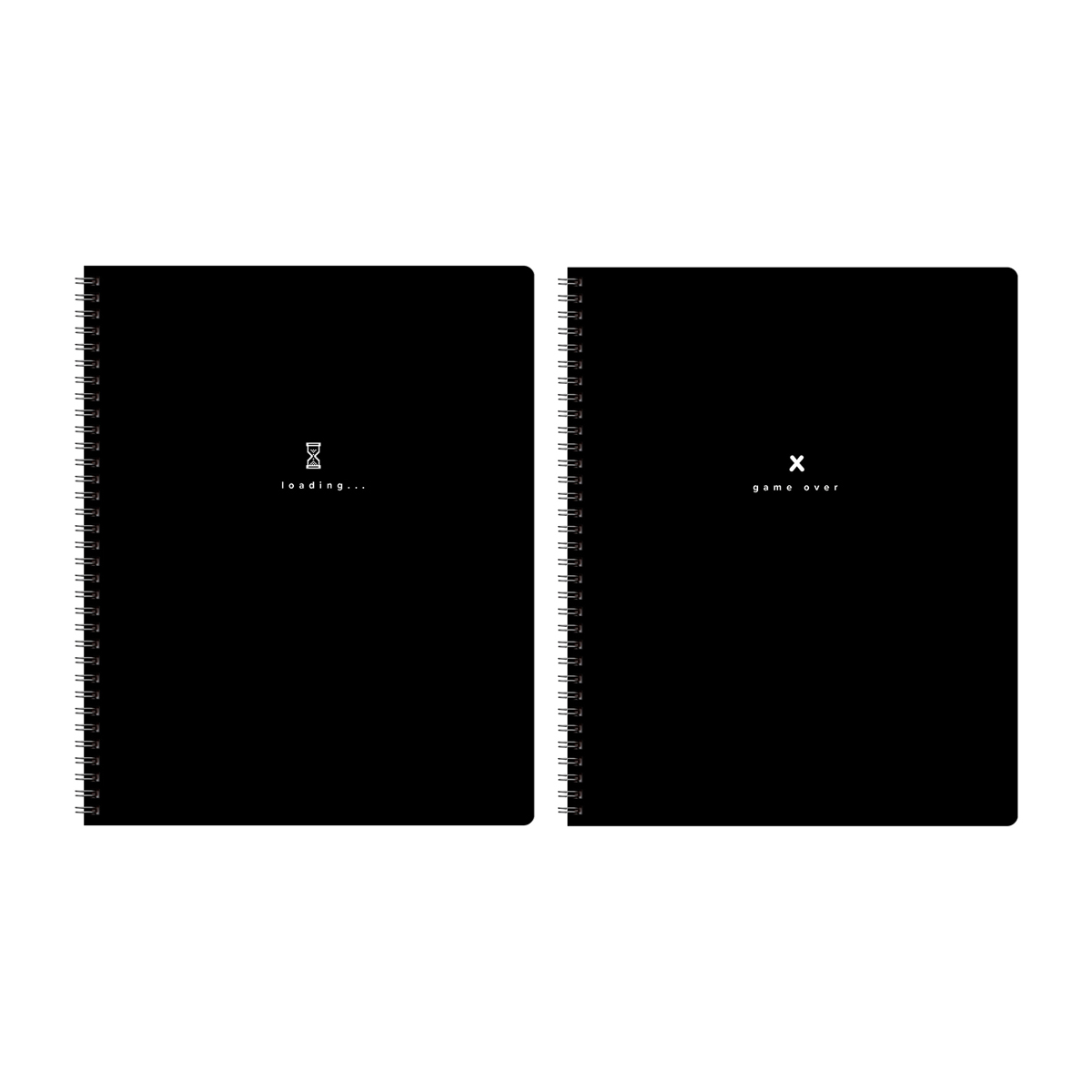 Caiet  80 foi patratele  12074 pe spirala, coperta dubla, lac selectiv