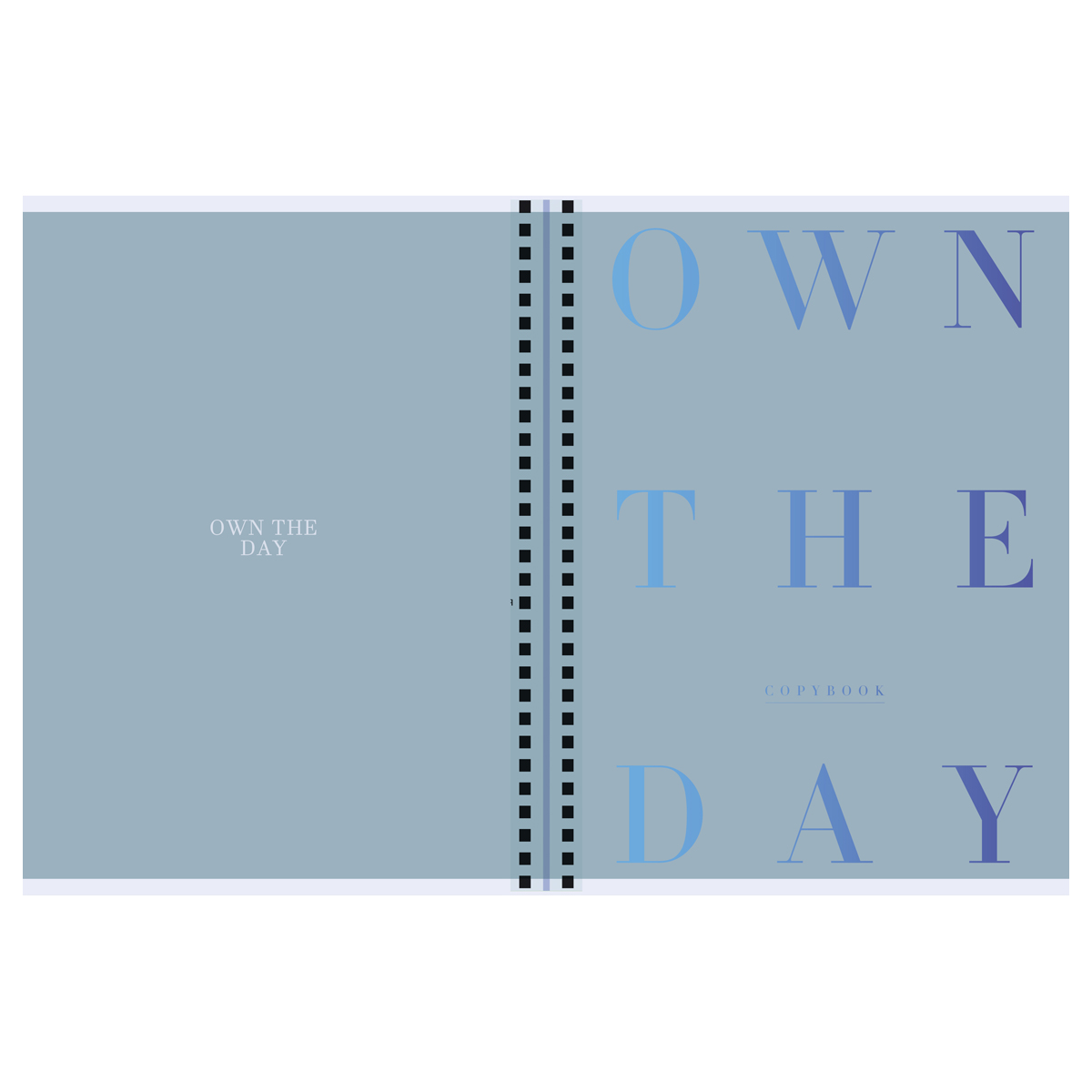 Caiet  80 foi patratele  53174 pe spirala, laminare mat, emborsare, 70gr