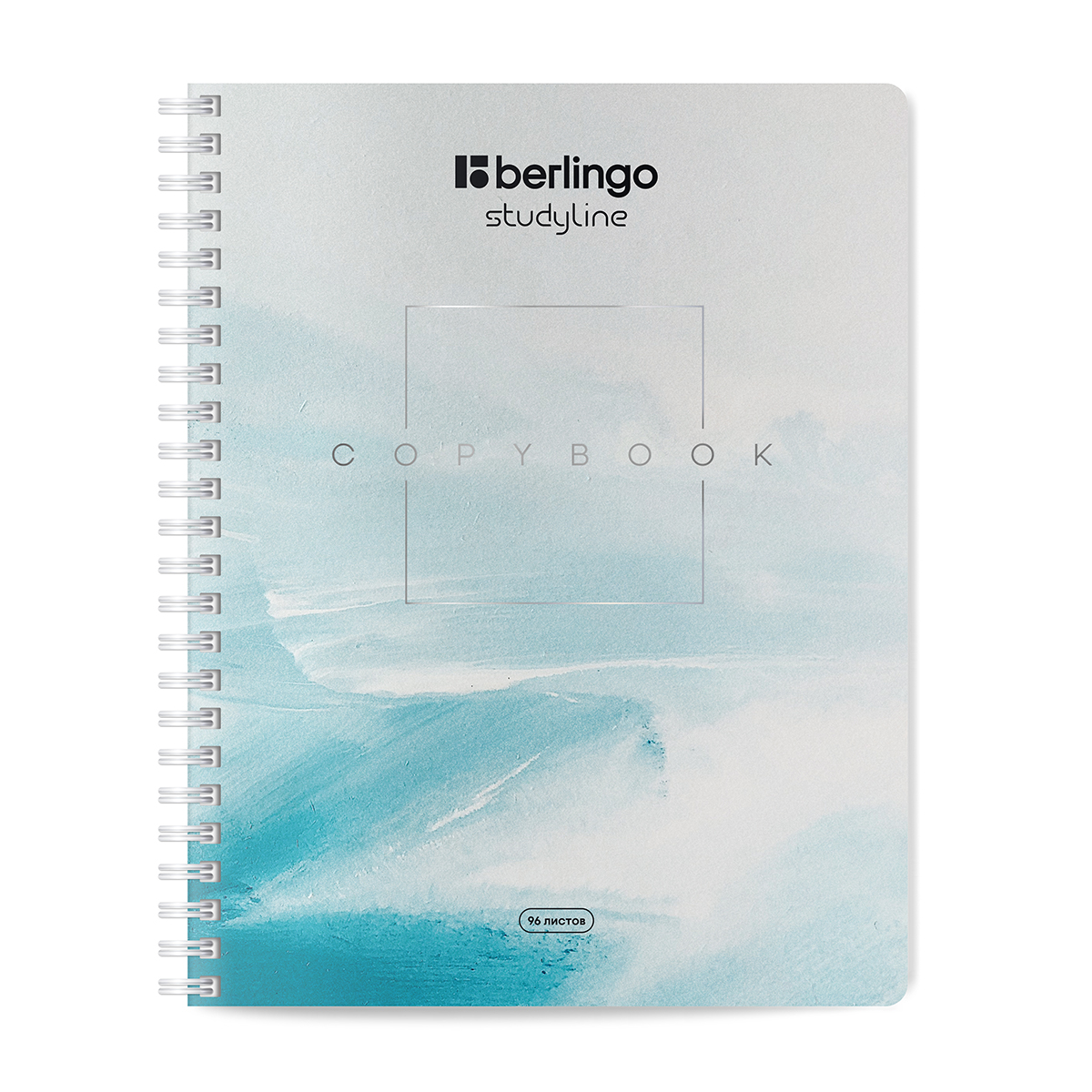 Caiet  96 foi patratele  96100 pe spirala, asortat, 80gr