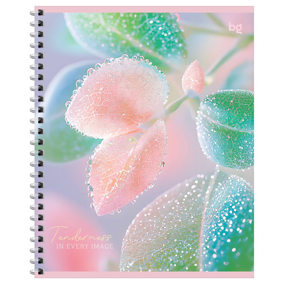 Caiet  96 foi patratele  57654 pe spirala, laminare soft-touch