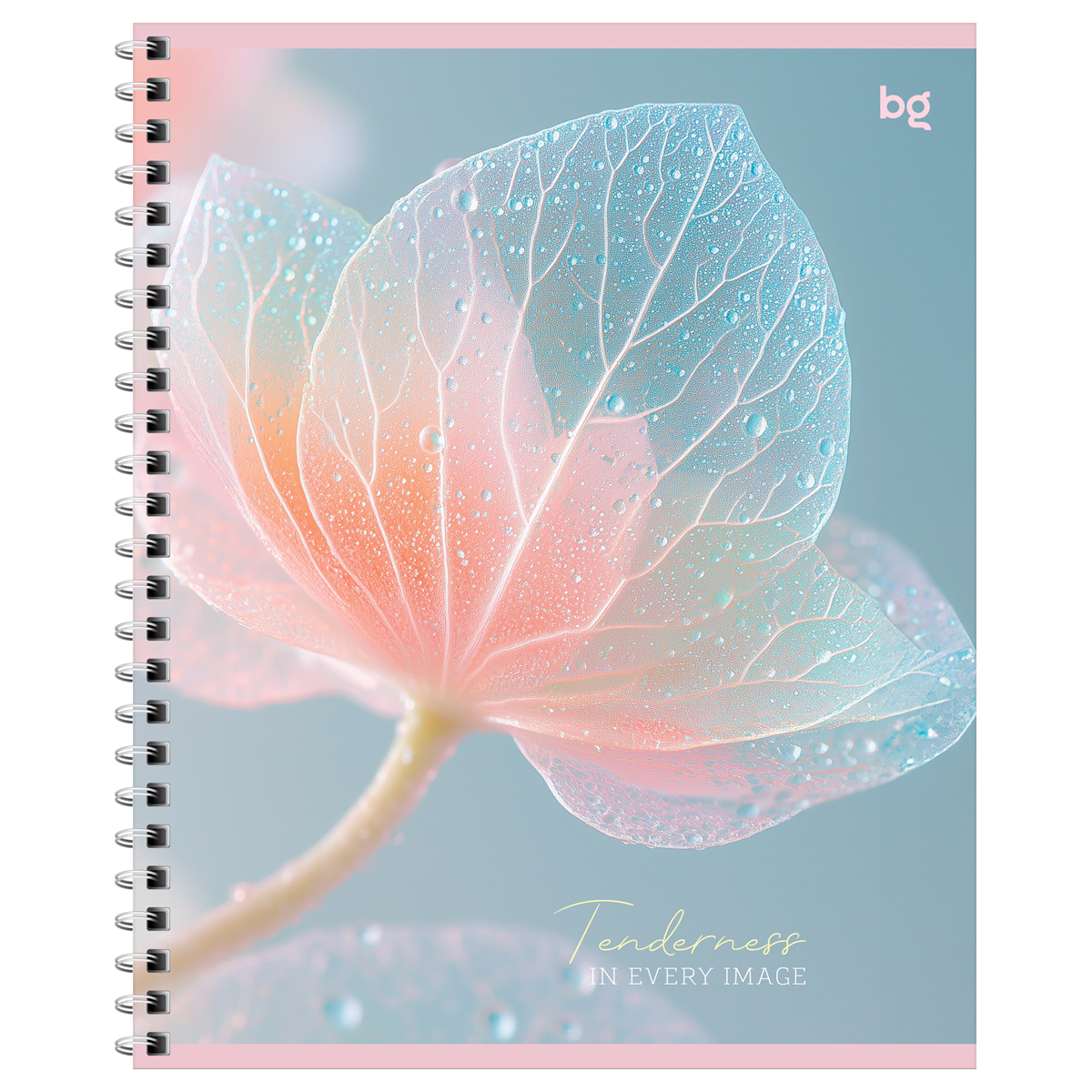 Caiet  96 foi patratele  57654 pe spirala, laminare soft-touch