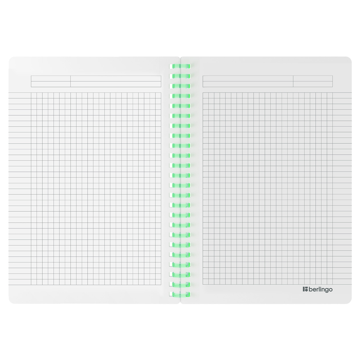 Caiet  80 foi patratele  SRnA5894 spirala siliconica, coperta plastic 600mkm, violet