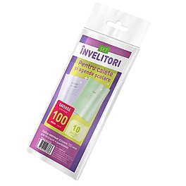 Set invelitori pentru caiete si agende 350x210mm (10 buc.) 100 mic