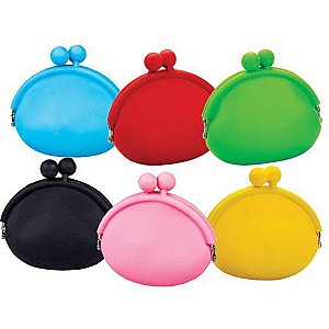 Portmoneu pentru copii 89714 KISSES, silicon, asortat