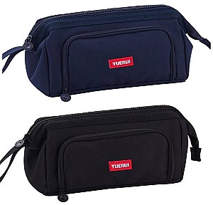 Penar ST04974 / CY598-1-2, 2 sectii, negru si albastru